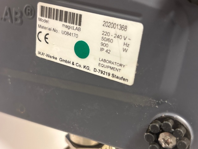 1535574-8 Samling med diverse labbutrustning - Heidolph RZR 2051 control / IKA magicLAB