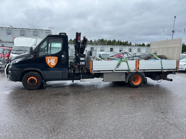 1504257-2 Kranbil Iveco Daily 70-180H Chassi Cab 3.0 JTD Manuell, 180hk, 2018
