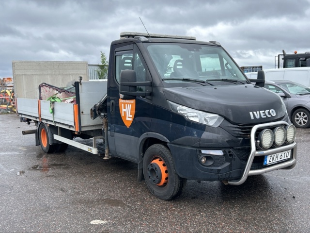 1504257-7 Kranbil Iveco Daily 70-180H Chassi Cab 3.0 JTD Manuell, 180hk, 2018