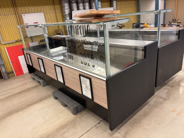 1541759-3 Refrigerated display counter, Zoin Banco Porthos 300 Ventilato