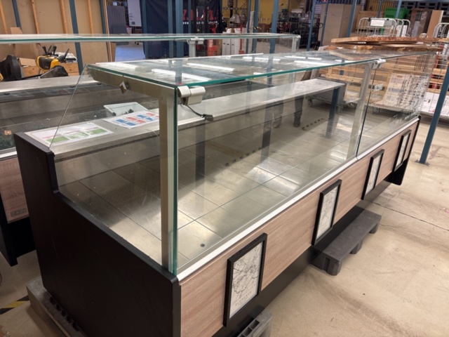 1541759-6 Refrigerated display counter, Zoin Banco Porthos 300 Ventilato