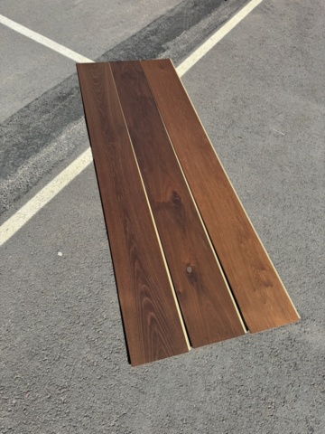 1543033-3 Hardened Oak Hard Smoked, matt lacquered, 92 sq m, click flooring 5G, XXL, 1-strip