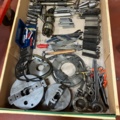 1475340-1 Collection of lathe accessories and tools
