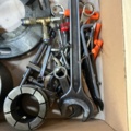 1475340-2 Collection of lathe accessories and tools