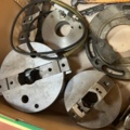 1475340-3 Collection of lathe accessories and tools