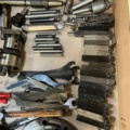 1475340-5 Collection of lathe accessories and tools