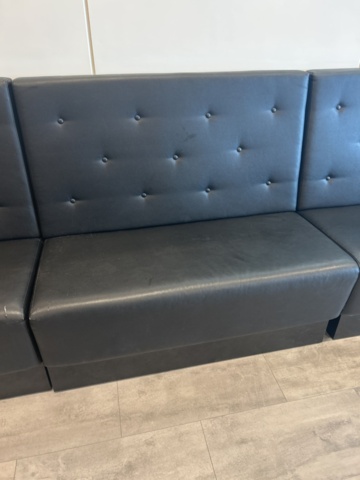 1539920-14 Soffmoduler i svart - 4 st