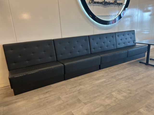 1539920-10 Soffmoduler i svart - 4 st