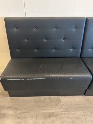 1539920-13 Soffmoduler i svart - 4 st