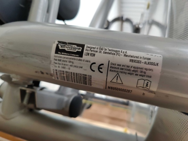 1542963-12 Rowing machine, TechnoGym