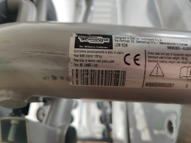 1542963-14 Rowing machine, TechnoGym