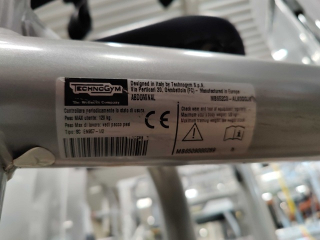 1542965-11 Magmaskin, TecnoGym Abdominal