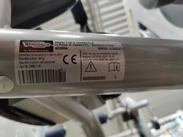 1542965-14 Magmaskin, TecnoGym Abdominal