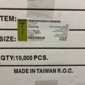1543101-2 Approx. 10,000 pcs Banded hard gypsum screw 3.9x25 FZB, VSB