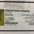 1543101-3 Approx. 10,000 pcs Banded hard gypsum screw 3.9x25 FZB, VSB