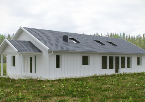 Stomme till enplansvilla på ca 132 m²
