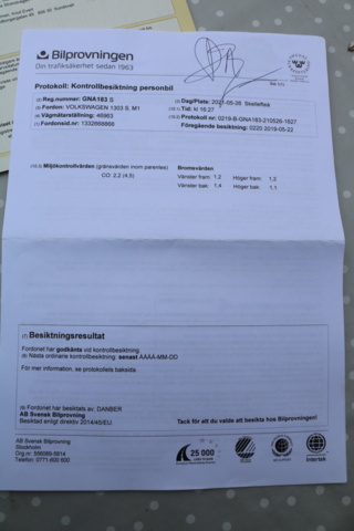 1514993-103 Volkswagen 1303 S 1.6 H4. 1973