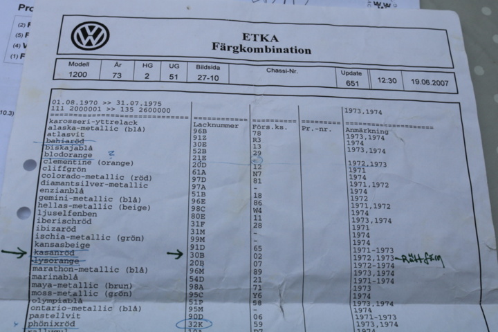 1514993-104 Volkswagen 1303 S 1.6 H4. 1973