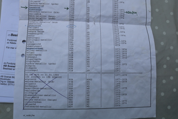 1514993-105 Volkswagen 1303 S 1.6 H4. 1973
