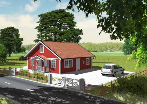 Stomme till en och en halvplansvilla ca 100+60kvm passivhusstandard