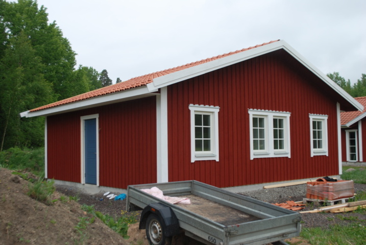 Stomme till en enplansvilla på cirka 143 kvm