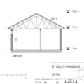 1543240-6 Frame for a detached house of approximately 30 square meters