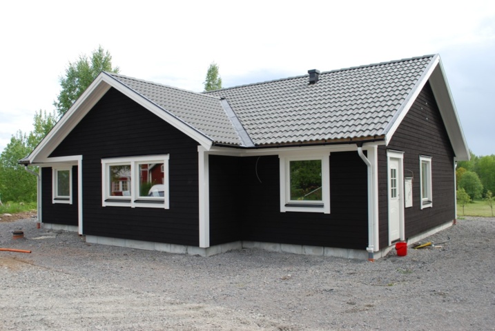 Stomme till en enplansvilla på cirka 143 kvm