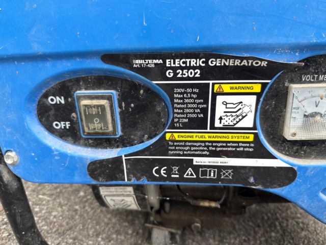 1535519-24 Ground vibrator, generator, compressor