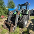1529861-2 Traktor med frontlastare - Deutz-Fahr Agrofarm 110 med Quicke Q960