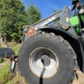 1529861-11 Traktor med frontlastare - Deutz-Fahr Agrofarm 110 med Quicke Q960