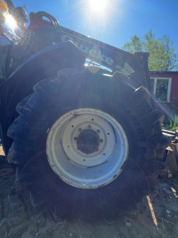 1529861-17 Traktor med frontlastare - Deutz-Fahr Agrofarm 110 med Quicke Q960