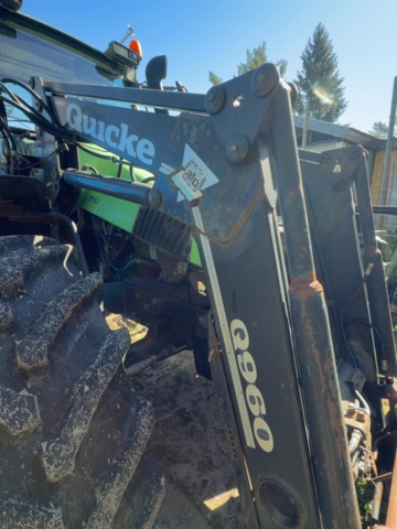 1529861-19 Traktor med frontlastare - Deutz-Fahr Agrofarm 110 med Quicke Q960
