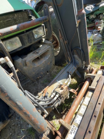 1529861-20 Traktor med frontlastare - Deutz-Fahr Agrofarm 110 med Quicke Q960