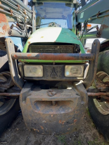 1529861-21 Traktor med frontlastare - Deutz-Fahr Agrofarm 110 med Quicke Q960