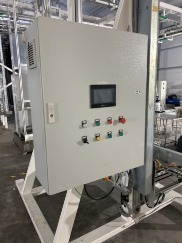 1504264-16 Planting robot for double cultivation tubes with control system