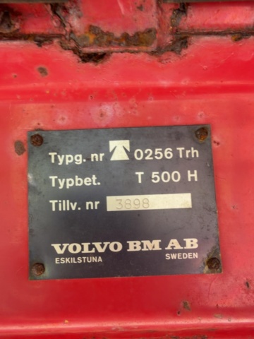 1529862-46 Traktor med lastare - Volvo BM T 500 H