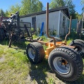 1529864-3 Skogsvagn med kran och grip - FTG K35