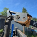 1529864-13 Skogsvagn med kran och grip - FTG K35