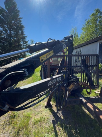 1529864-16 Skogsvagn med kran och grip - FTG K35