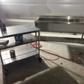 1504275-1 Rullbänk och ho i rostfritt stål