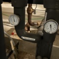 1504284-11 Fjärrvärmeanläggning med ventilations- och filtersystem för odlingstält