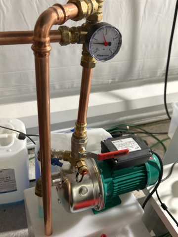 1504284-14 Fjärrvärmeanläggning med ventilations- och filtersystem för odlingstält