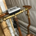 1504284-17 Fjärrvärmeanläggning med ventilations- och filtersystem för odlingstält