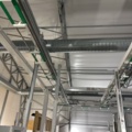 1504284-21 Fjärrvärmeanläggning med ventilations- och filtersystem för odlingstält
