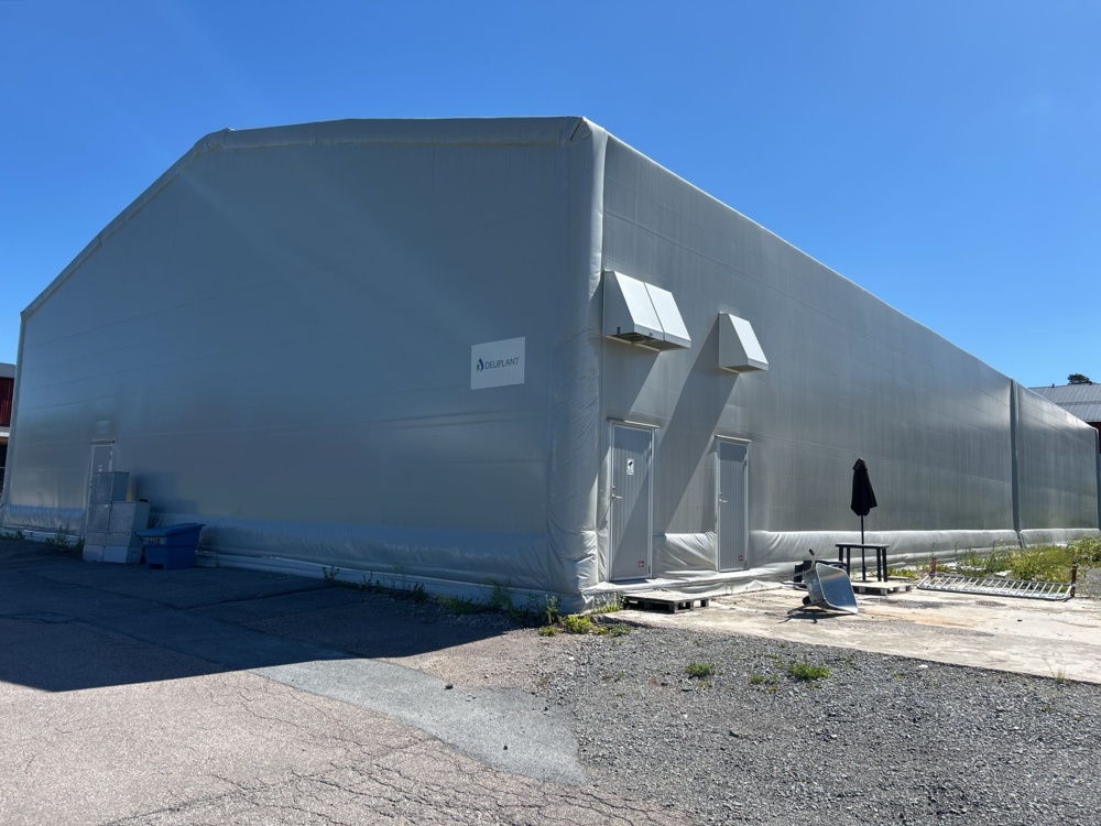 1504292-1 Tent hall - approx. 20 x 45 x 6 m