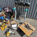 1535522-2 Saw table, planer and various tools - DeWalt, Ferm, Kärcher, etc.