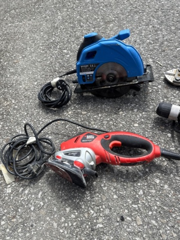 1535522-30 Saw table, planer and various tools - DeWalt, Ferm, Kärcher, etc.