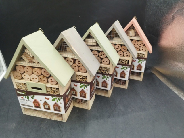 1537183-2 Insektshotell, 5 st - Grouw, 30 x 20 cm