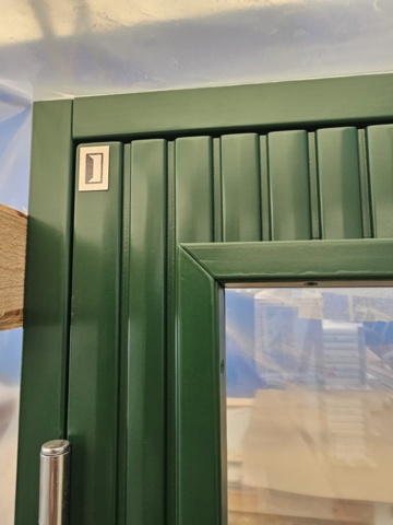 1543314-4 Front door left-hung - Polar door Deja vuu special 9x21