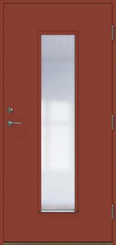 1543315-1 Front door right-hung, Polardörren Square one 10x20